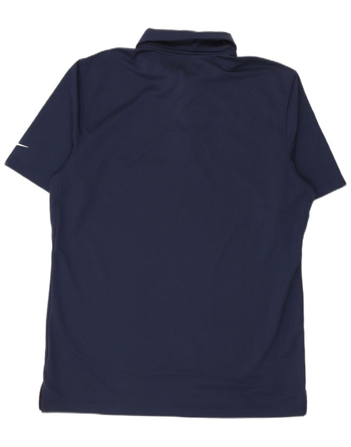 Polo Nike Dri Fit da uomo di colore blu navy medio