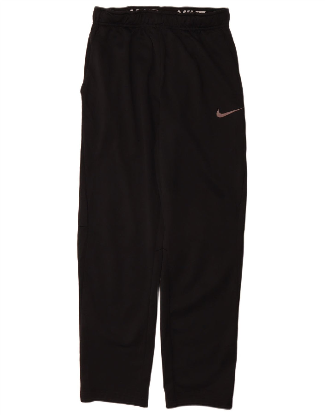 Pantaloni da tuta Nike da uomo piccoli sportivi in poliestere nero