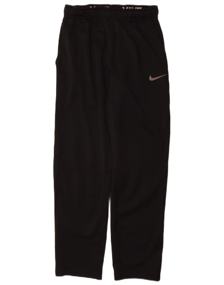Pantaloni da tuta Nike da uomo piccoli sportivi in poliestere nero