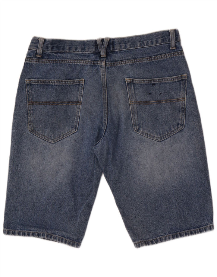 Pantaloncini di jeans da uomo Pierre Cardin medi W32 cotone blu