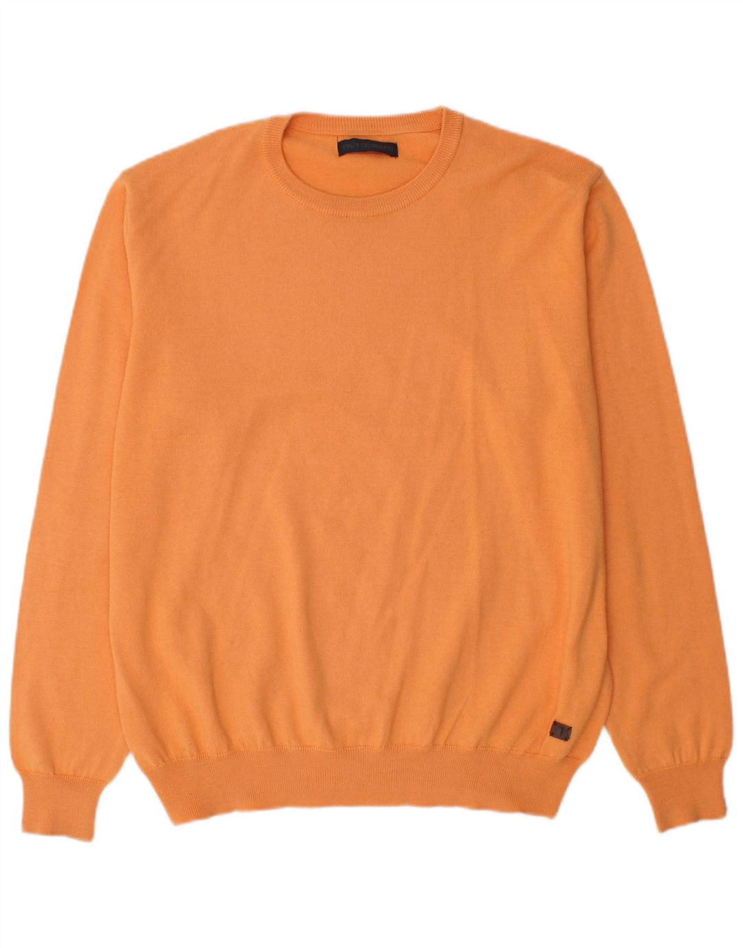 Maglione Trussardi Uomo Girocollo XL Lana Arancione
