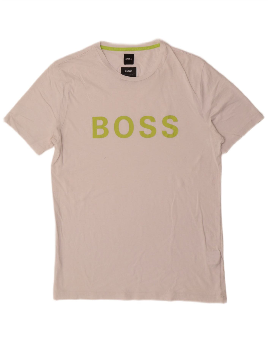 T-shirt grafica da uomo Hugo Boss Top in cotone bianco medio
