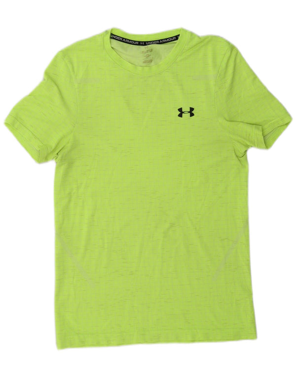 Maglietta grafica da uomo Under Armour Top piccola verde