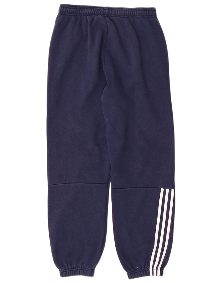 Pantaloni da tuta da uomo Adidas Joggers medi in cotone blu navy