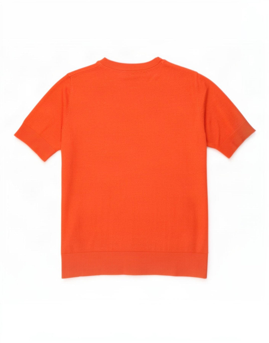 Maglione maglione girocollo da donna Marks & Spencer UK 12 arancione medio