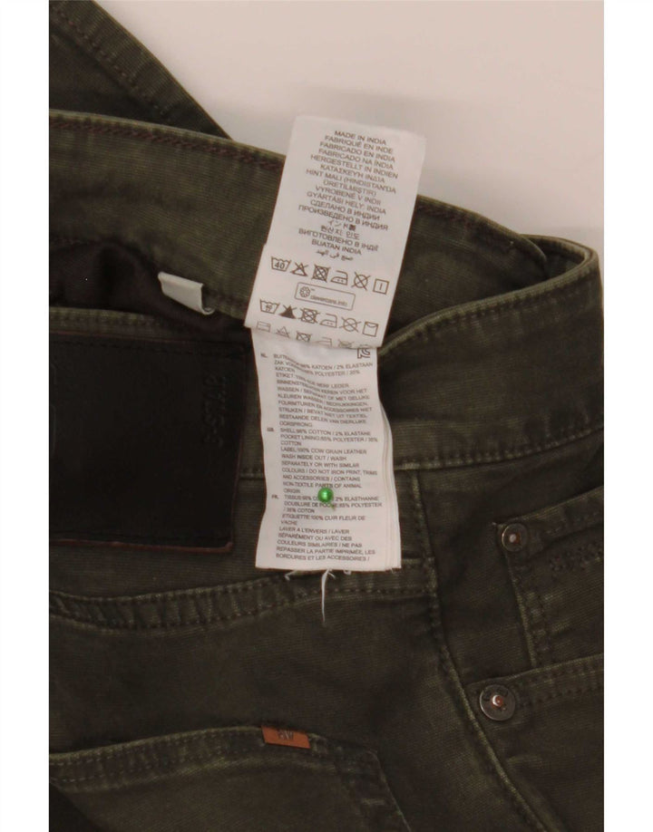 Jeans slim da uomo G-Star W30 L32 cotone kaki