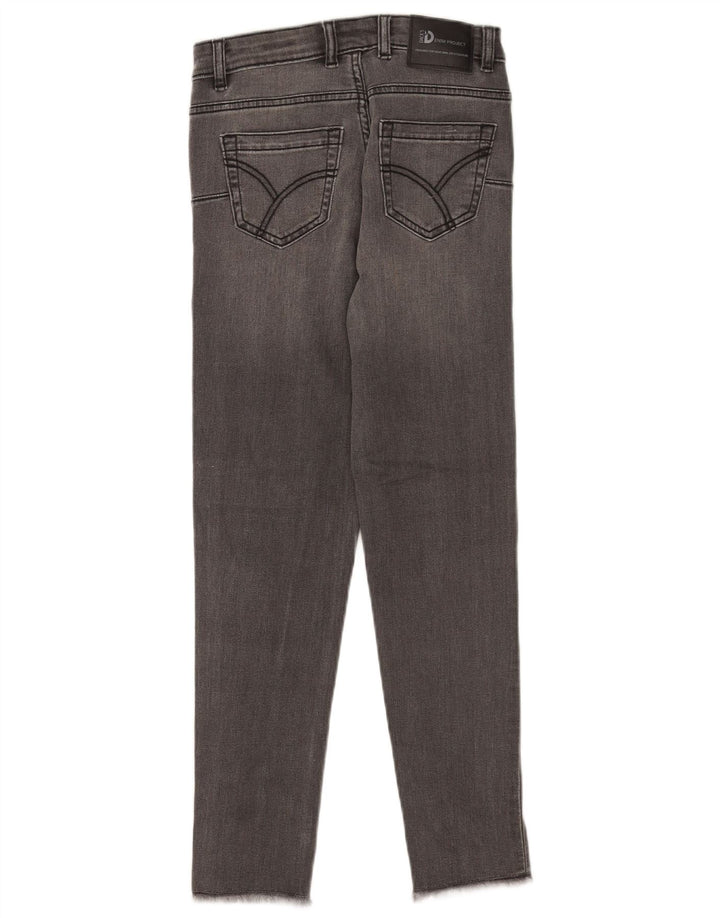Jeans skinny corti da donna di Dack IT 44 medio W28 L25 grigio
