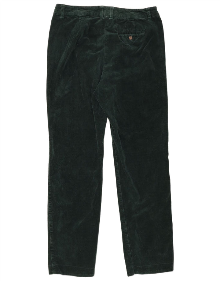 Pantaloni di velluto a coste da donna Pendleton US 12 Large W32 L31 Cotone verde