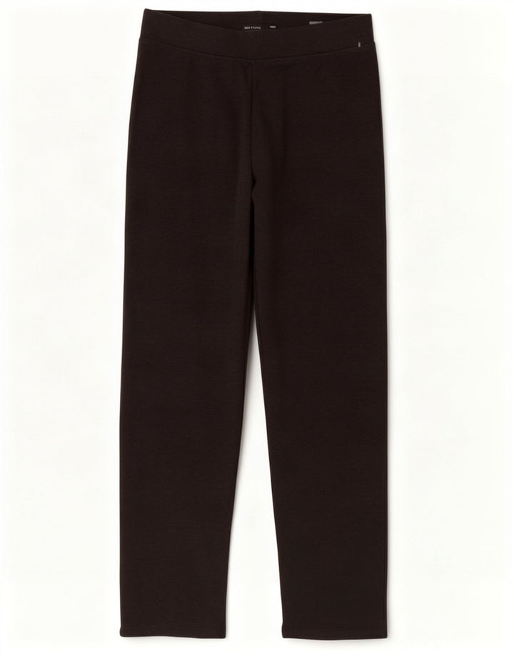 Pantaloni da tuta da donna Marks & Spencer UK 12 Cotone grigio medio