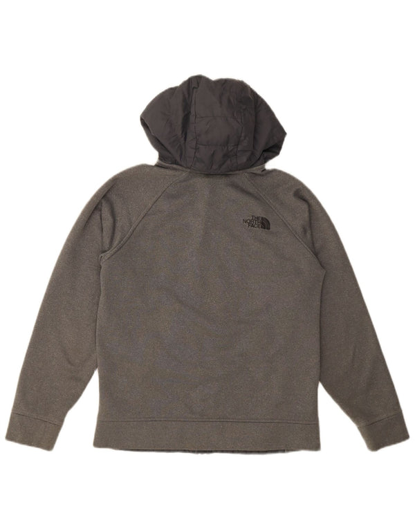 Maglione con cappuccio e zip per ragazzi The North Face 11-12 anni Large Grey Colourblock