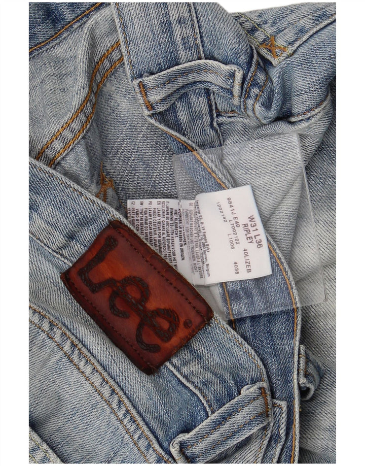Pantaloncini di jeans Ripley da uomo Lee W31 cotone blu medio