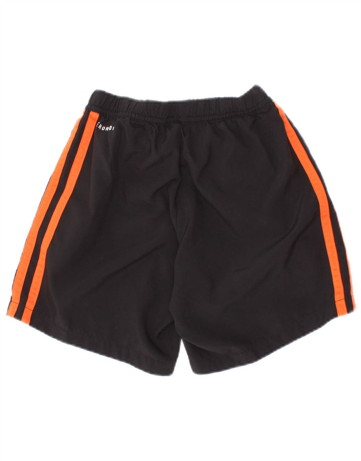 Pantaloncini sportivi Adidas Aeroready da ragazzo 4-5 anni in poliestere nero