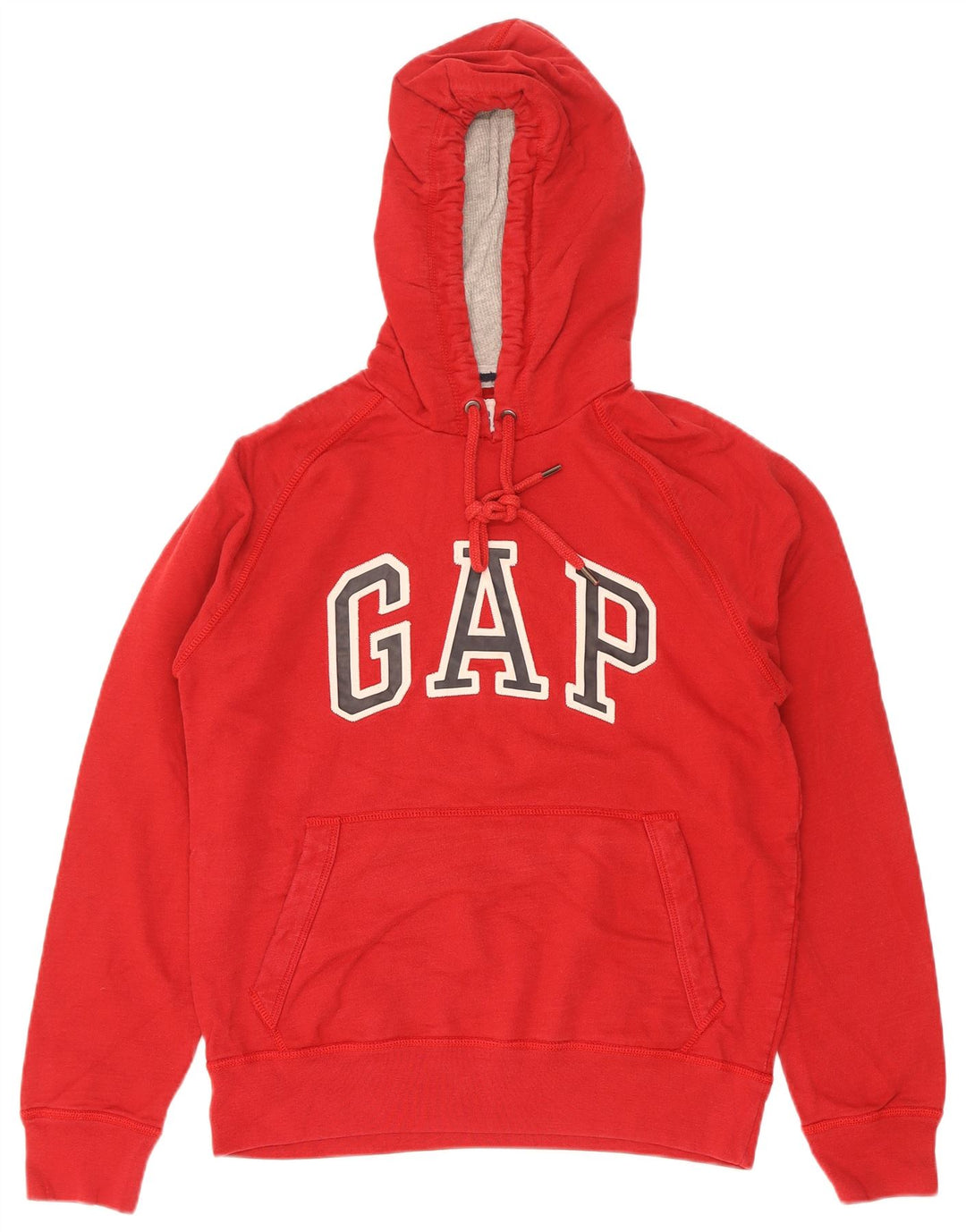 Felpa con cappuccio grafica da uomo Gap Small in cotone rosso
