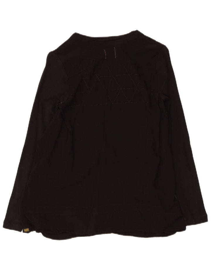 Maglia a maniche lunghe da donna G-Star UK 6 XS nera in viscosa
