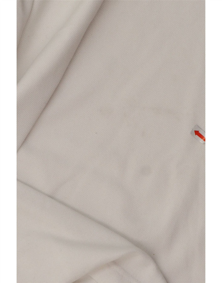 Polo ADIDAS da uomo XL in cotone bianco