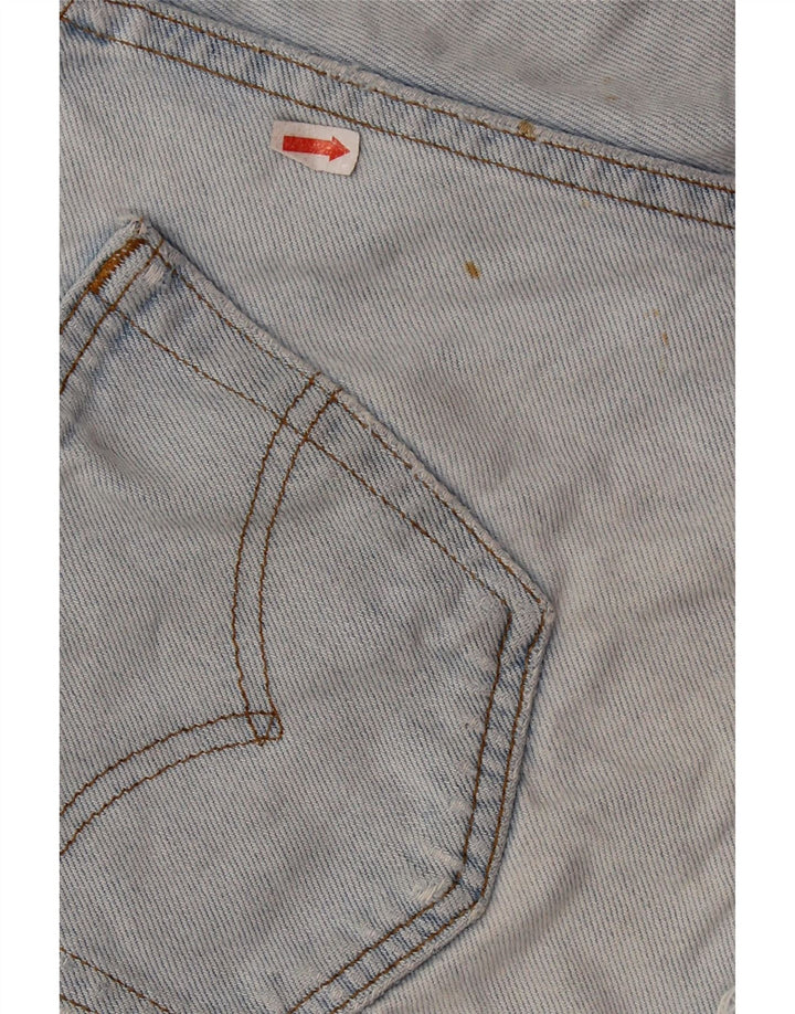 LEVI'S Pantaloncini di jeans 501 da uomo W30 Blu medio
