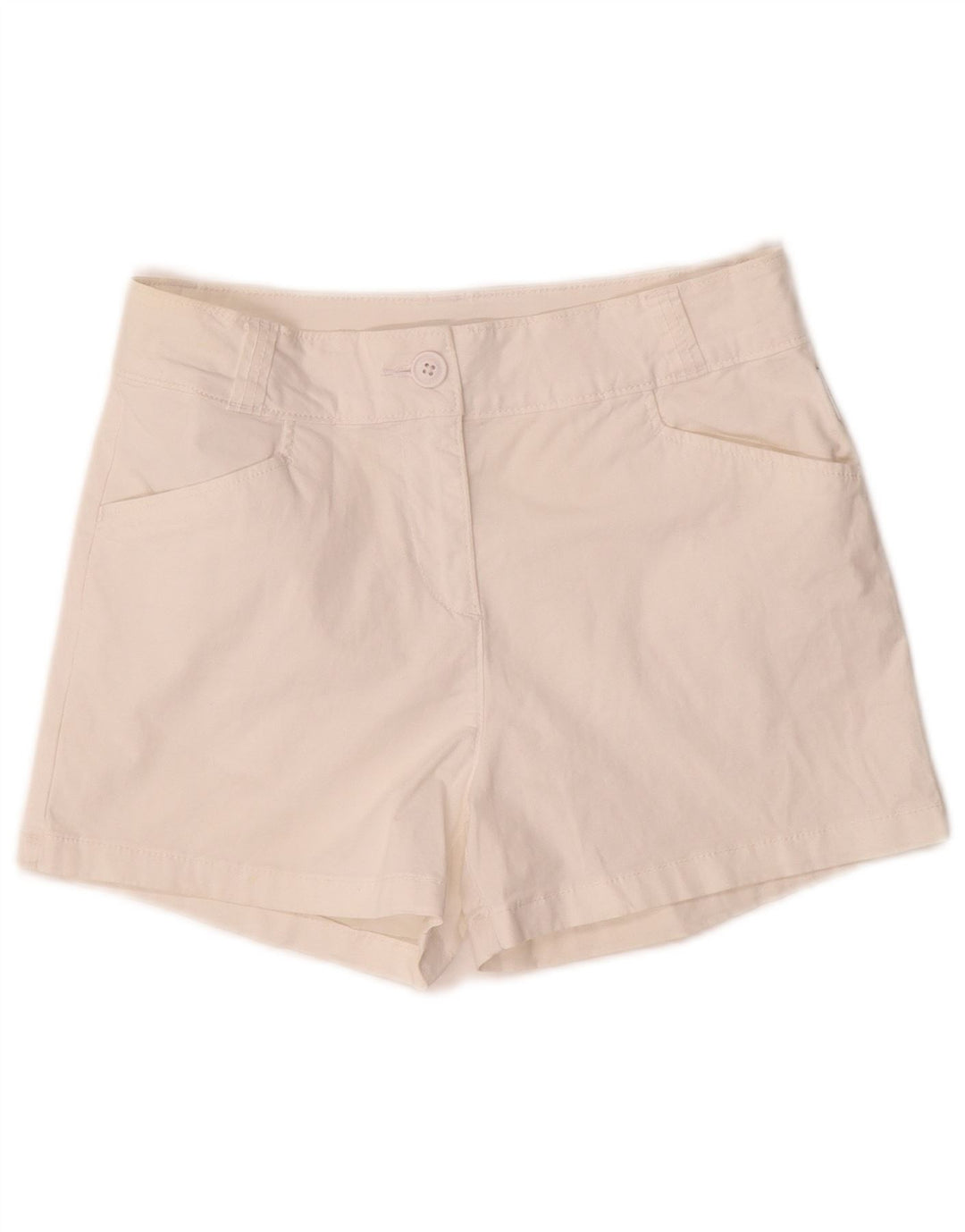 NAPAPIJRI Womens Casual Shorts W26 Small White Cotton
