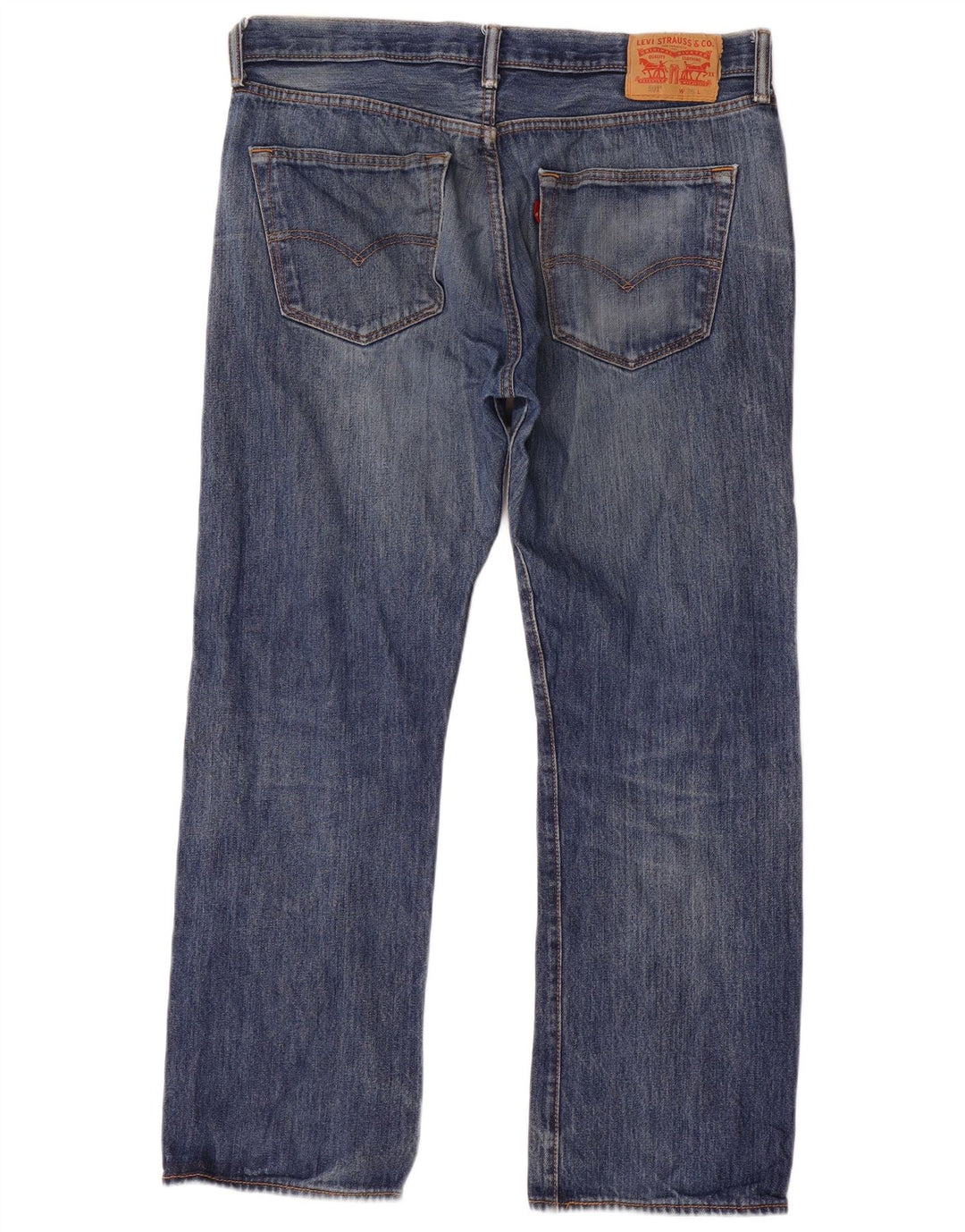 Levi's Uomo 501 Jeans dritti W36 L30 Cotone blu navy