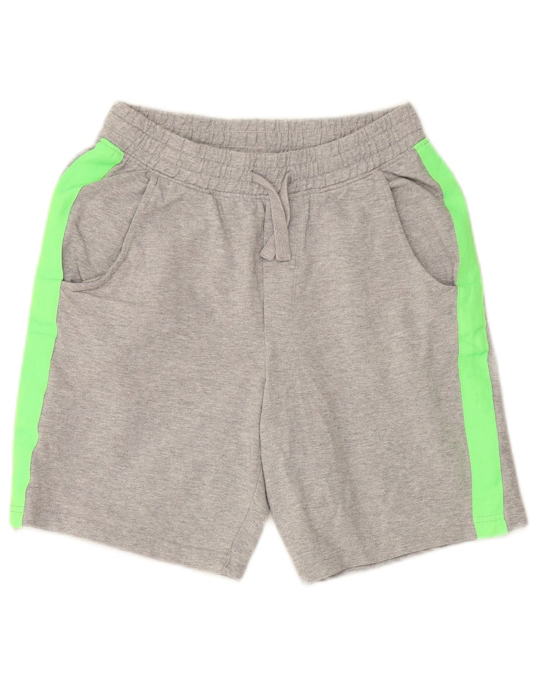 Pantaloncini sportivi BENETTON da bambino 11-12 anni 2XL Cotone color block grigio