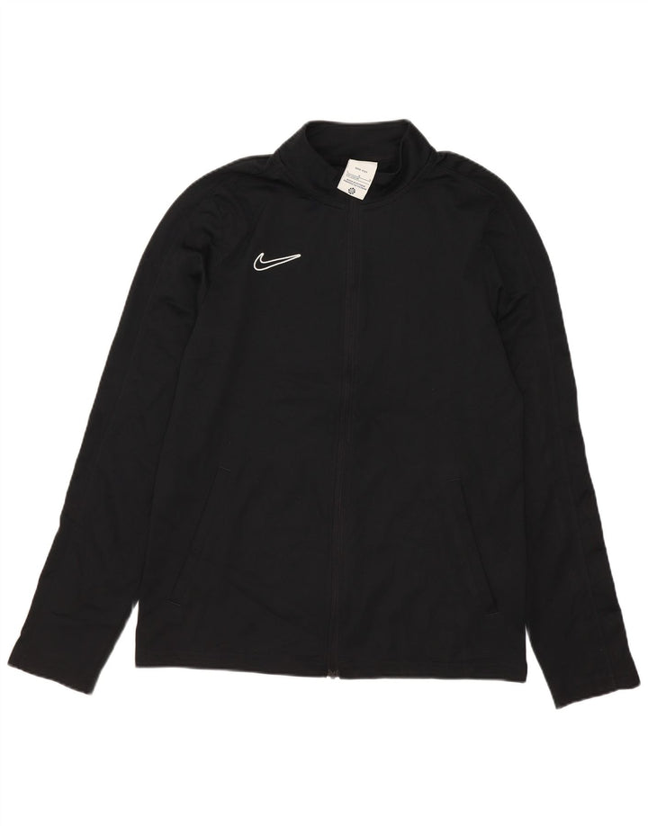 Giacca da tuta da ragazzo Nike Dri Fit Top Jacket 12-13 anni Large Nero Poliestere