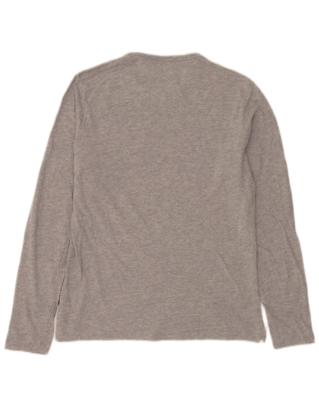 Maglia da uomo a maniche lunghe French Connection in cotone grigio medio
