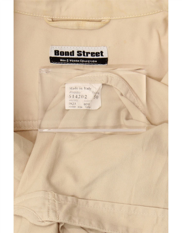 Giacca blazer a 5 bottoni da donna Bond Street IT 50 XL cotone beige