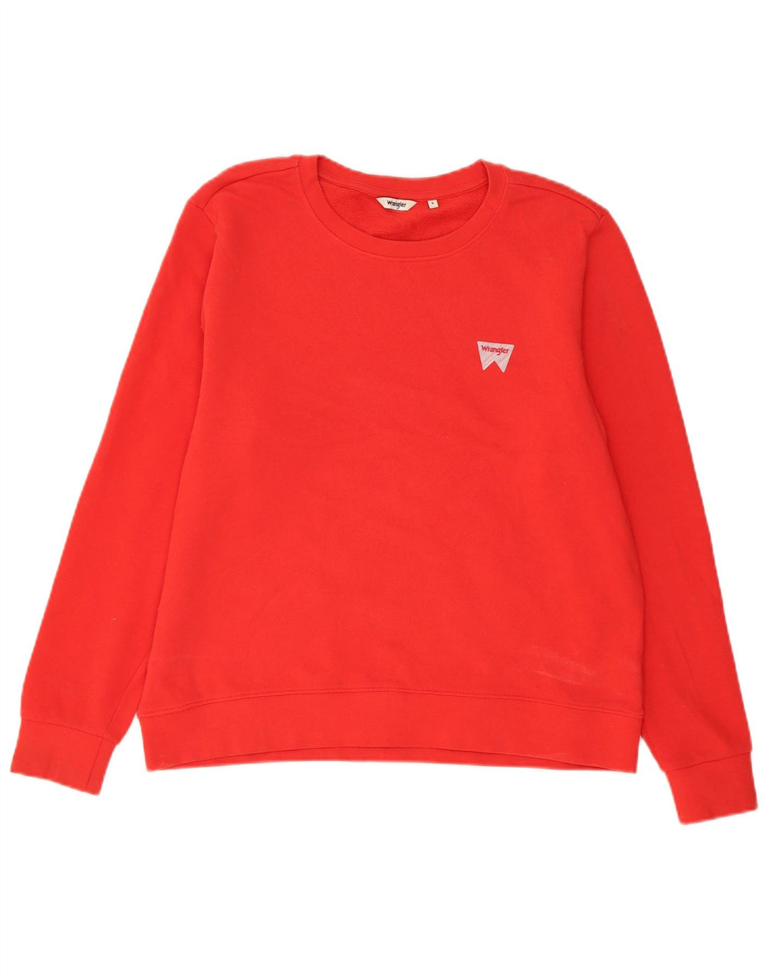 Felpa da uomo Wrangler maglione grande in cotone rosso