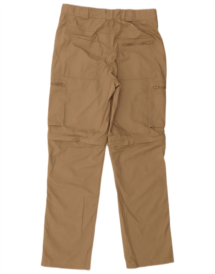 Pantaloni cargo dritti da uomo Mountain Warehouse W30 L30 Poliestere beige