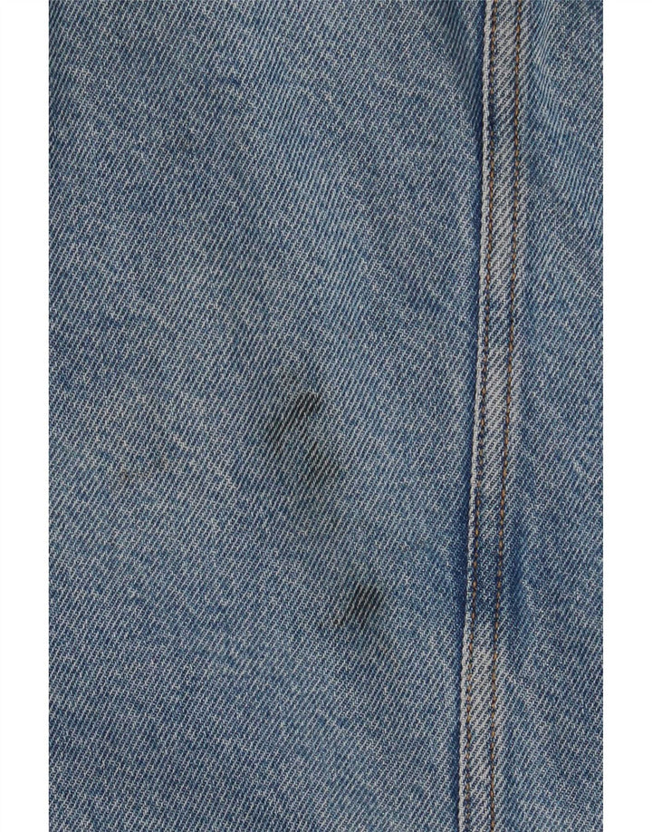 Giacca Levi's da uomo in denim sherpa UK 34 XS blu cotone