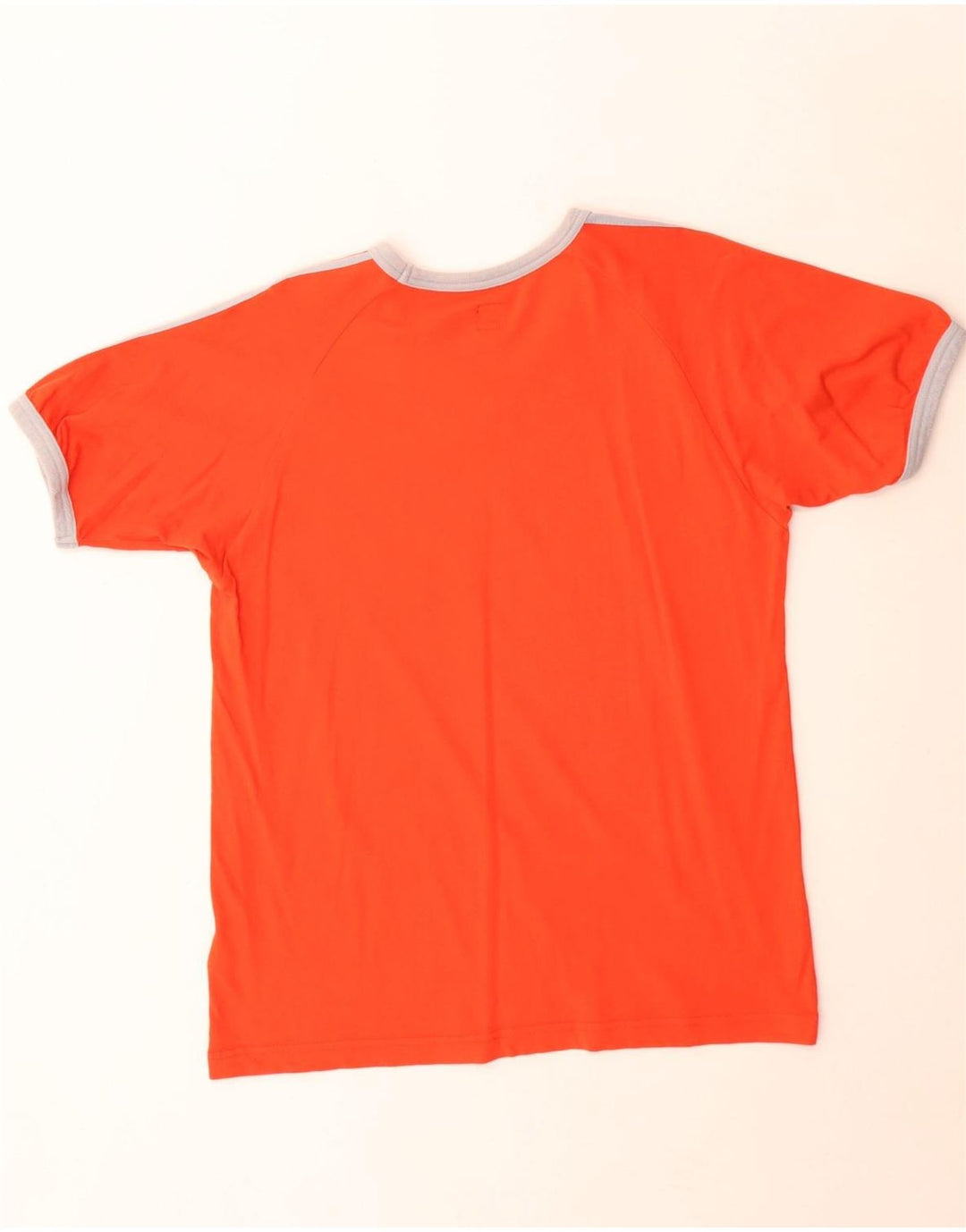 T-shirt grafica da uomo Adidas Top in cotone rosso medio