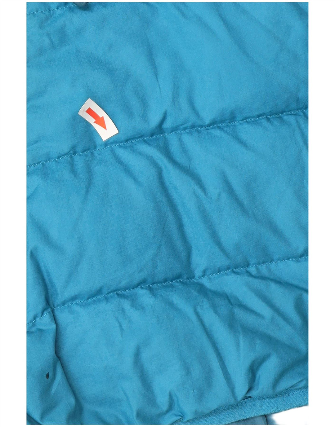 Giacca imbottita con cappuccio da uomo Jack Wolfskin UK 40/42 grande poliestere blu