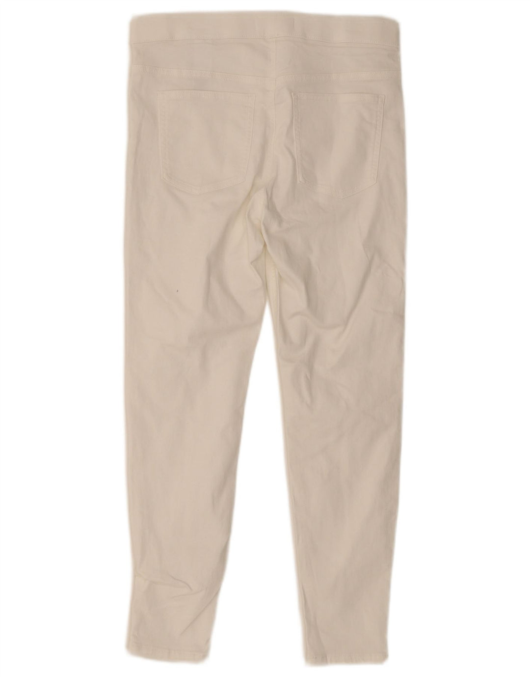 Pantaloni casual corti Marks & Spencer da donna UK 12 medi W30 L25 bianchi