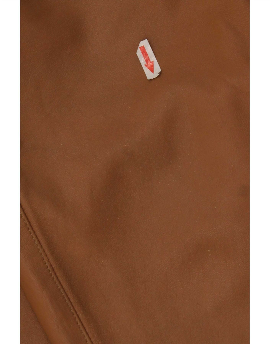 Pantaloni dritti in pelle da donna J.J.Scott W28 L27 Marrone