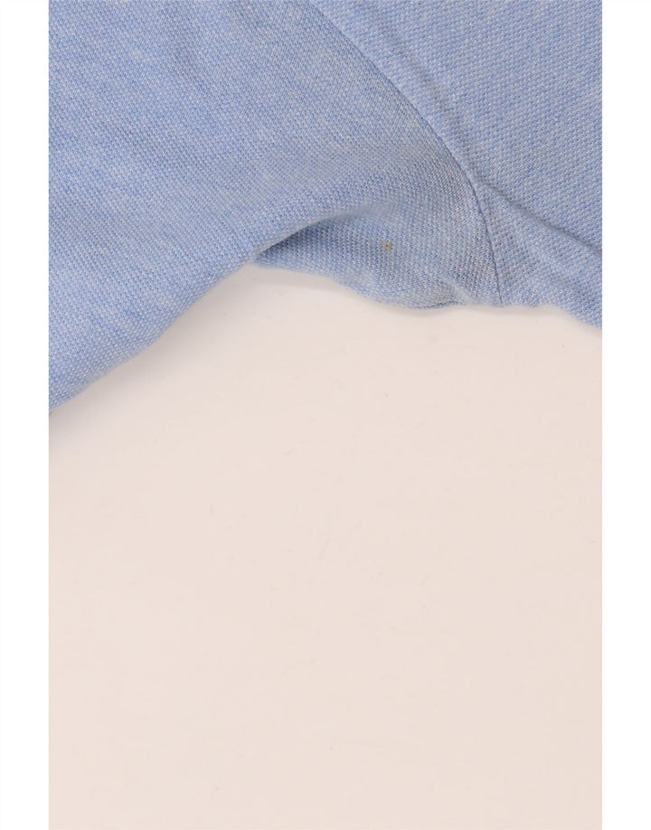 Polo Kappa Uomo Blu Medio in cotone