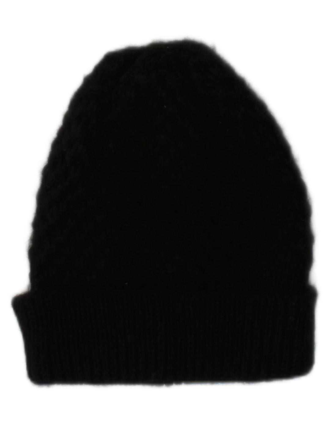 LEVI'S Womens Knit Beanie Hat One Size Black Classic