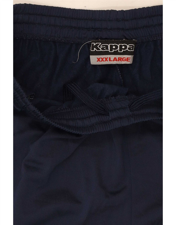 Pantaloni da tuta da uomo Kappa 3XL poliestere blu navy