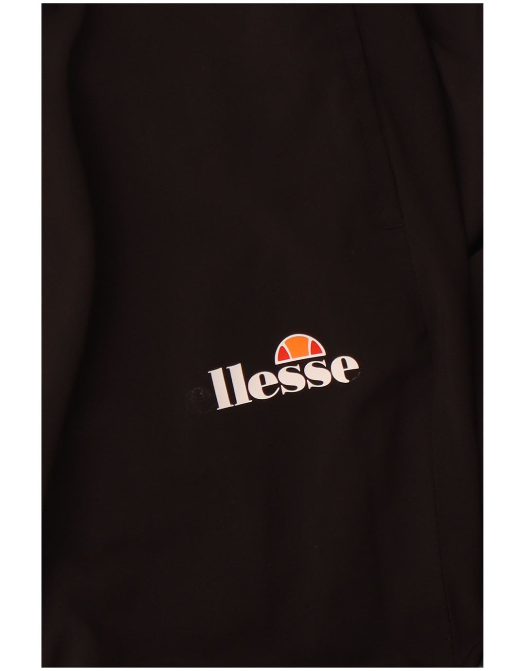ELLESSE Pantaloni da tuta da donna Joggers UK 12 Medio Nero Cotone