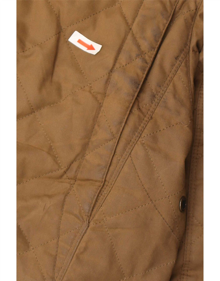 Giacca utility da uomo Massimo Dutti UK 40 Large Marrone Nylon