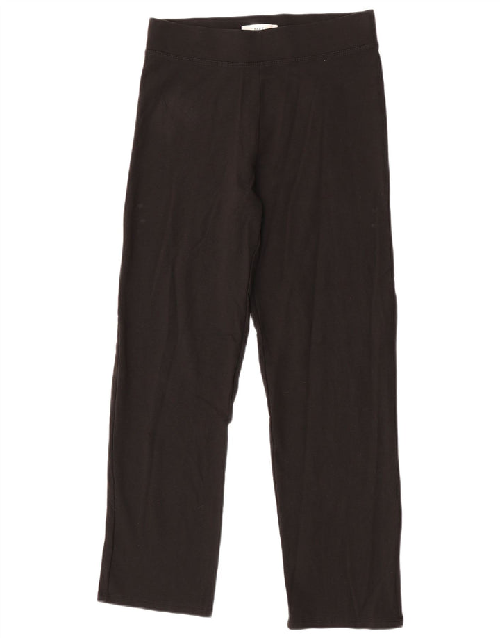 Pantaloni da tuta da donna Marks & Spencer UK 10 piccoli in cotone nero