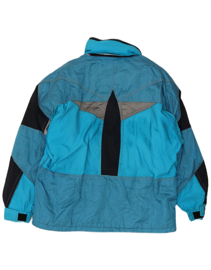 Giacca da sci da uomo Colmar con vestibilità ampia con cappuccio IT 50 Blu medio Colourblock