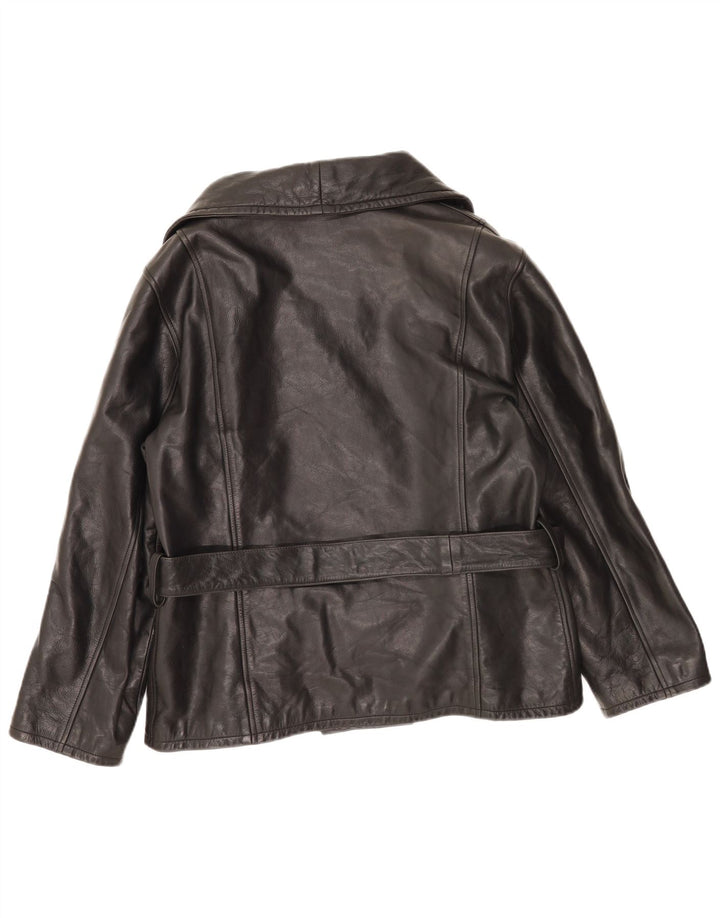 Giacca in pelle da donna Giamax EU 44 XL Nera