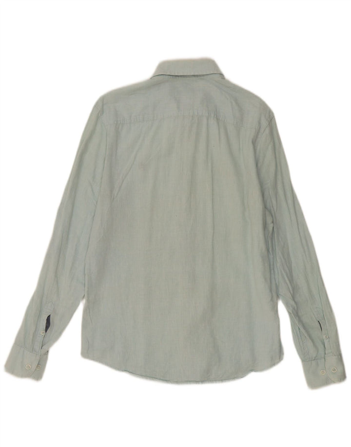 Camicia Penguin Heritage da uomo slim fit piccola blu