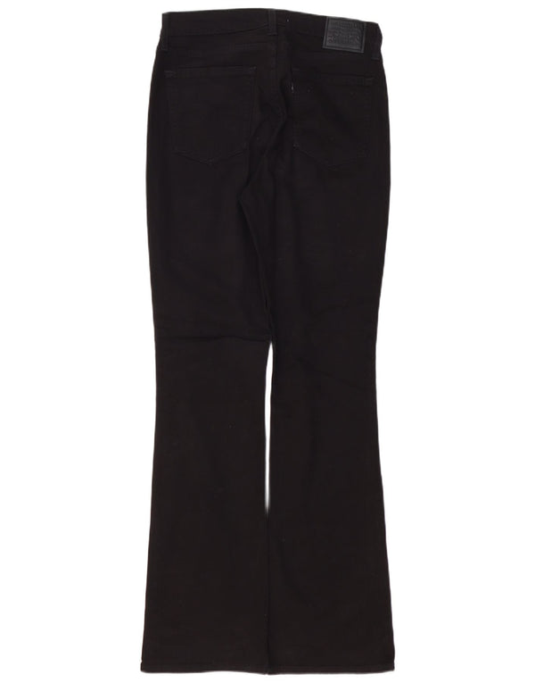 LEVI'S Jeans da donna 725 a vita alta bootcut W30 L32 cotone nero