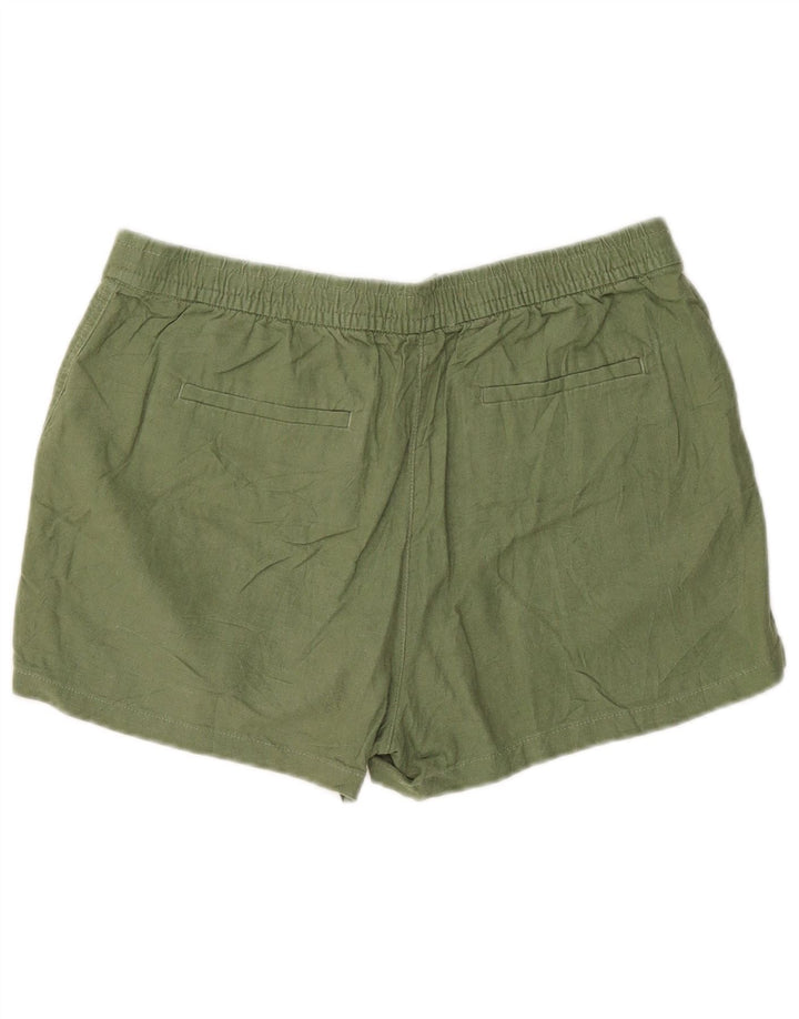 Pantaloncini chino da donna J. Crew medi W30 lino verde