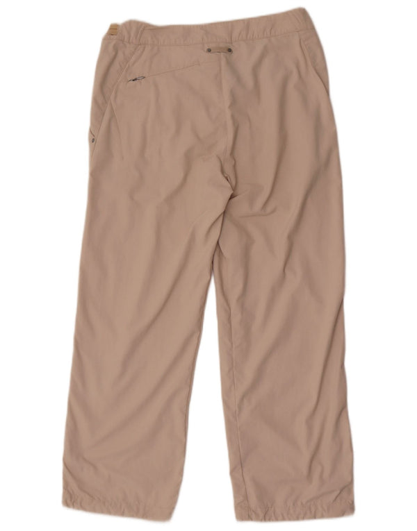 Pantaloni corti dritti da donna Fila UK 10 Small W30 L25 Beige