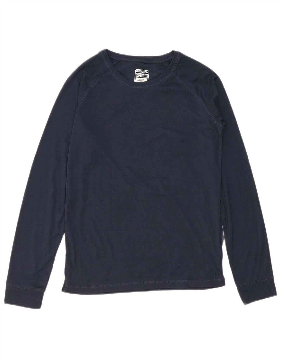Top a maniche lunghe da bambino Mountain Warehouse 12-13 anni in poliestere blu navy