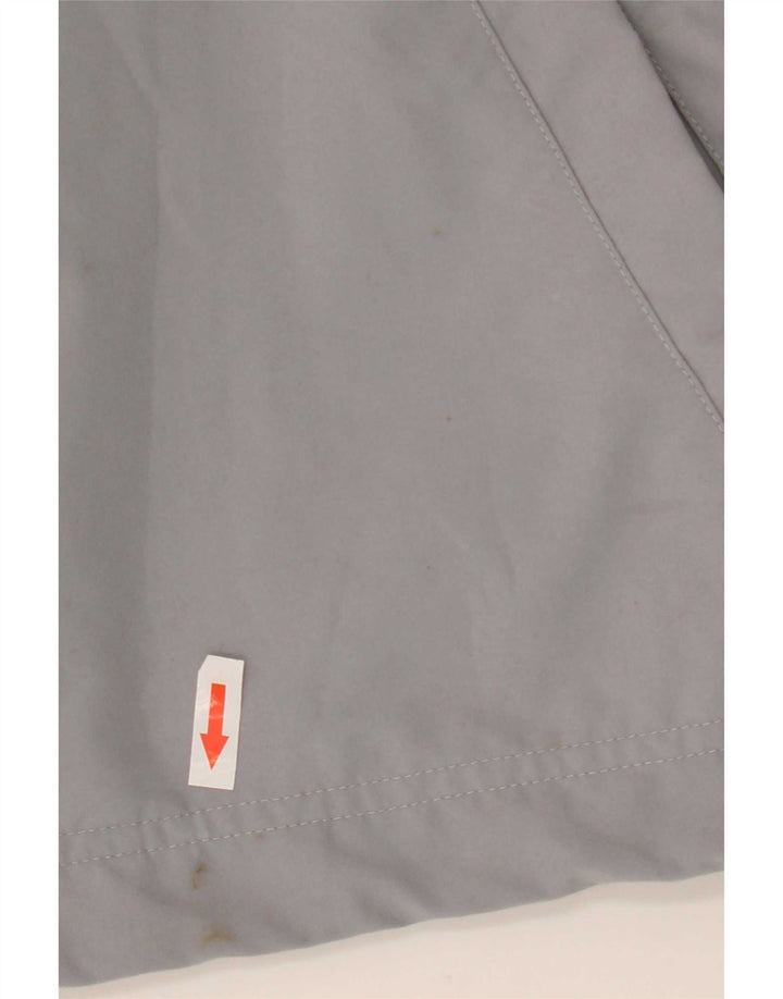 Giacca da tuta da uomo Nike UK 41/43 Large Grigio Colourblock Poliestere
