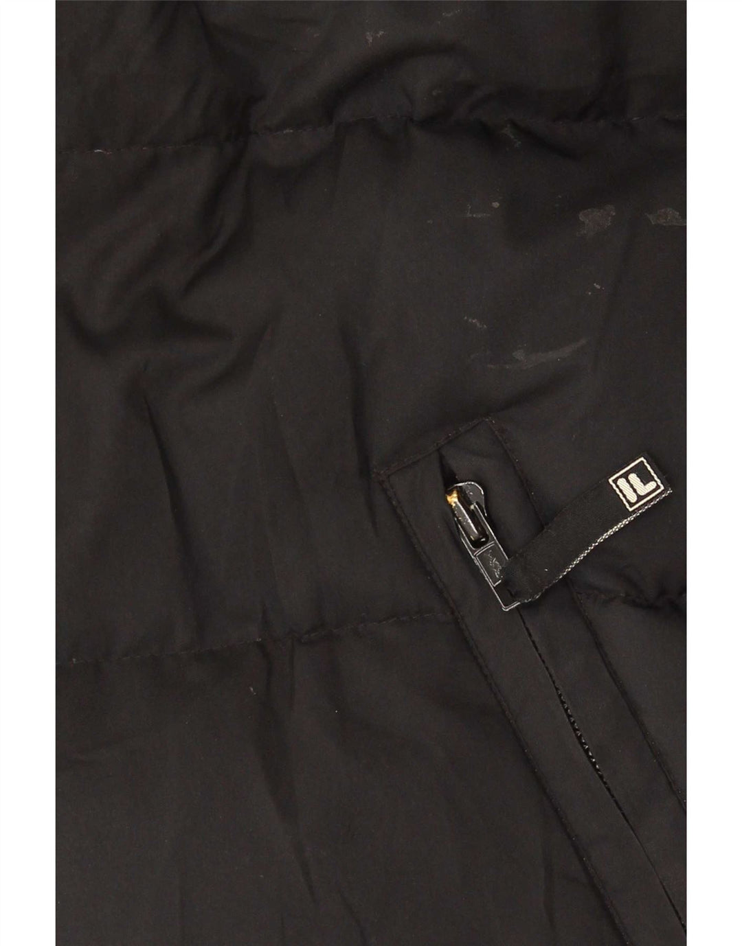 Gilet imbottito da uomo Fila UK 40 grande poliestere nero