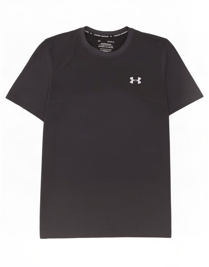 T-shirt da uomo Under Armour grande nera