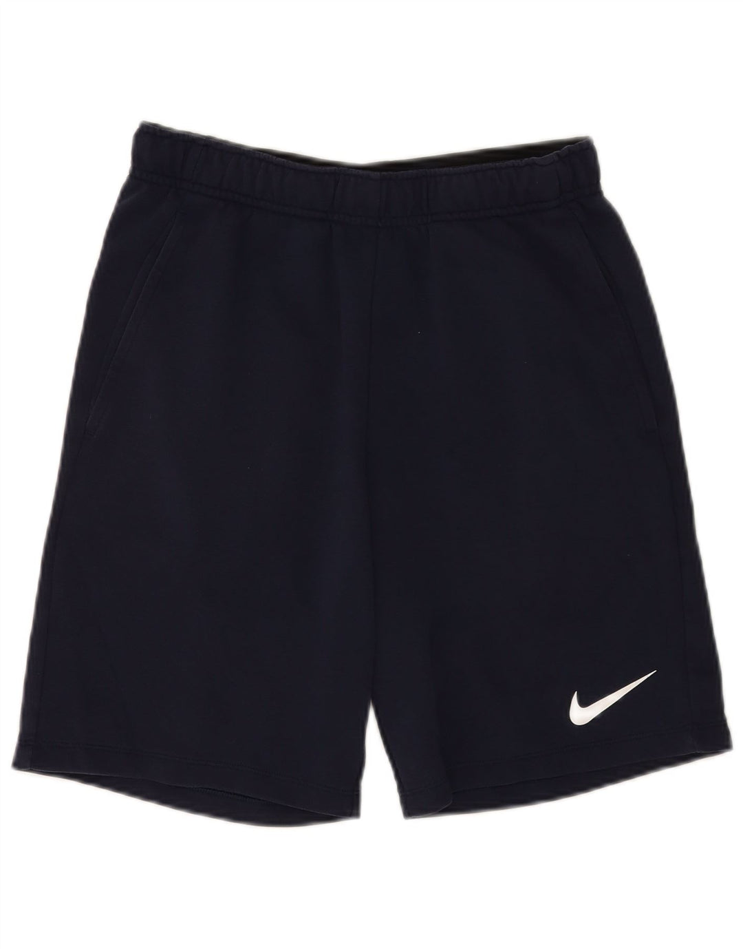 Pantaloncini sportivi Nike Dri Fit da uomo piccoli in cotone blu navy